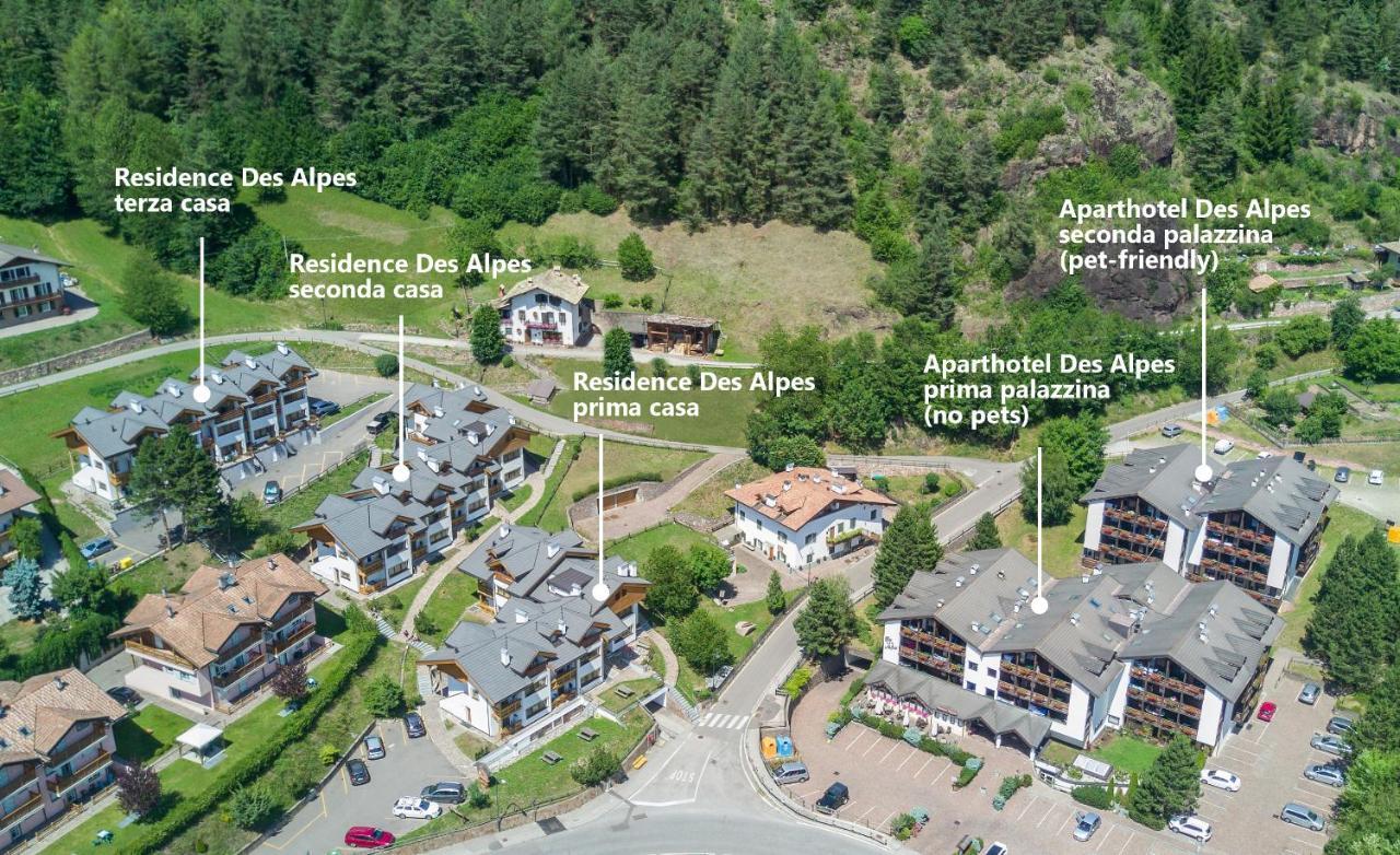 Aparthotel Des Alpes Cavalese Exterior foto