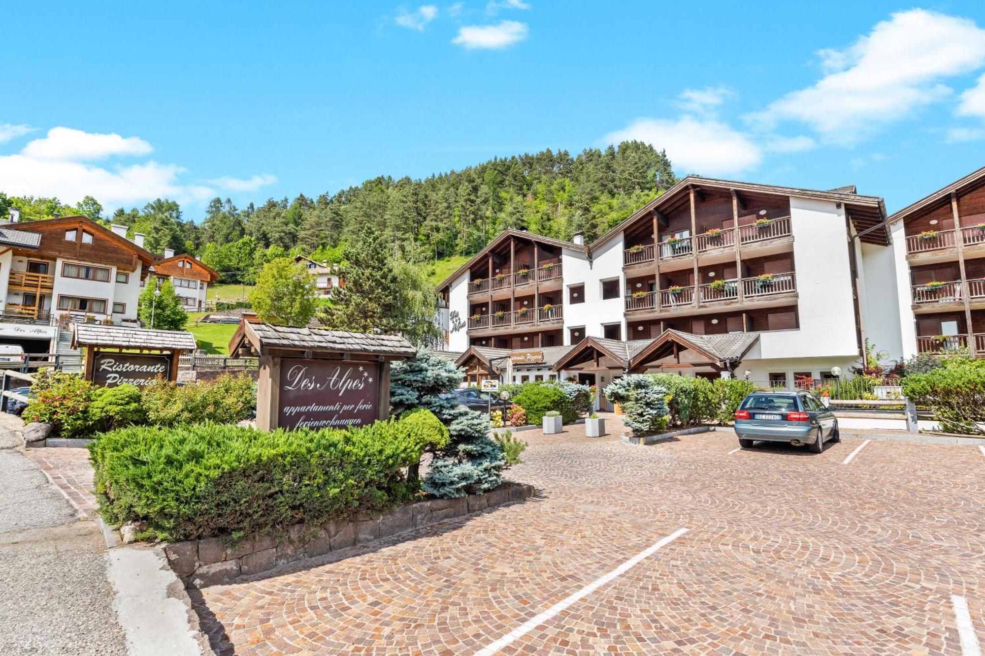 Aparthotel Des Alpes Cavalese Exterior foto